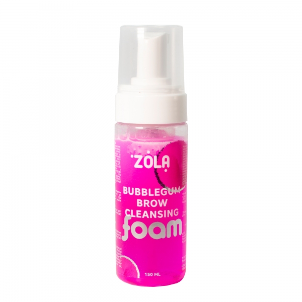 ZOLA Піна для брів рожева Bubblegum Brow Cleansing 150 мл