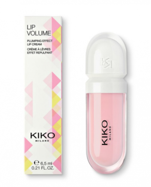 Бальзам для губ с эффектом увеличения объема KIKO MILANO Lip Volume, 6,5 мл Tutu Rose