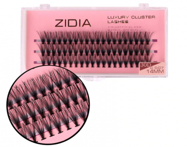 ZIDIA Cluster Lashes 30D C 0,07 (3 ленты, размер 14 мм)
